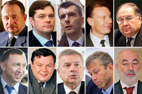 TOP-10 turtingiausių Rusijos verslininkų