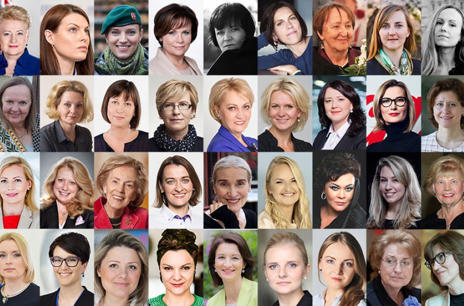 100 Lietuvos moterų, kuriomis didžiuojasi viso pasaulio lietuviai
