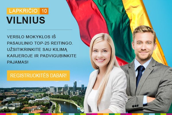 Susitikimas su verslo mokyklomis iš TOP 25 pasaulinio reitingo