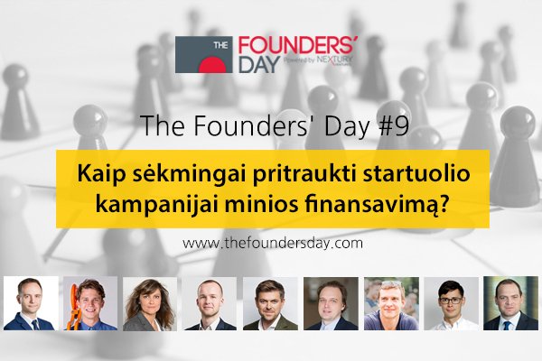 THE FOUNDER’S DAY #9: Kaip sėkmingai pritraukti startuolio kampanijai minios finansavimą?