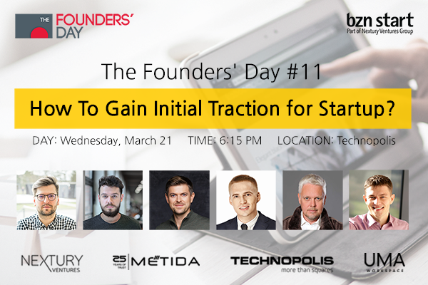 The Founders’ Day #11 How To Gain Initial Traction for Startup?