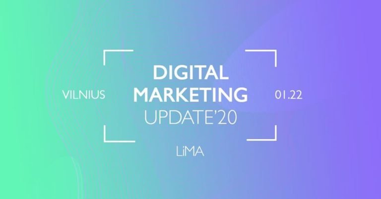 Digital Marketing Update’20. Vilnius