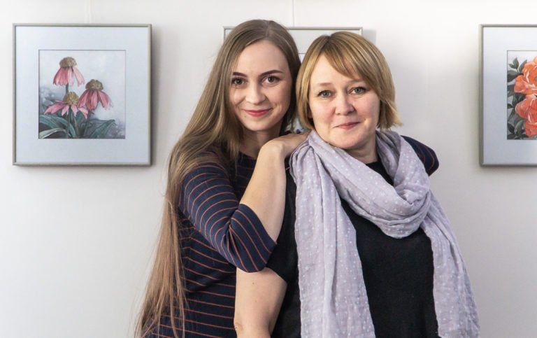 Mamos ir dukters duetas hobį pavertė menu