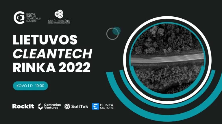 Lietuvos švariųjų technologijų rinka 2022