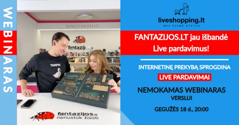 Internetinę prekybą sprogdina Live pardavimai – kodėl tai veikia ir nuo ko pradėti?