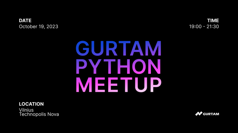 Gurtam Python Meetup
