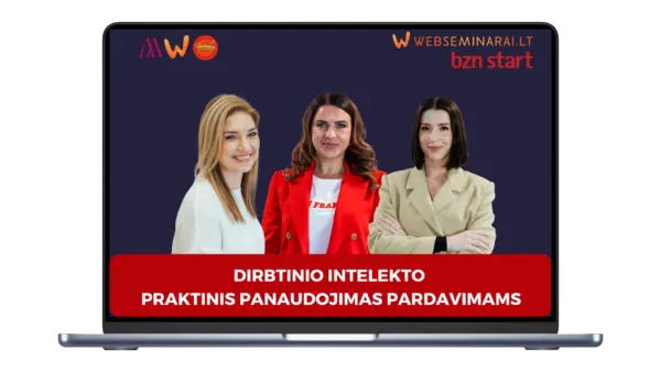 Dirbtinio Intelekto panaudojimas pardavimams