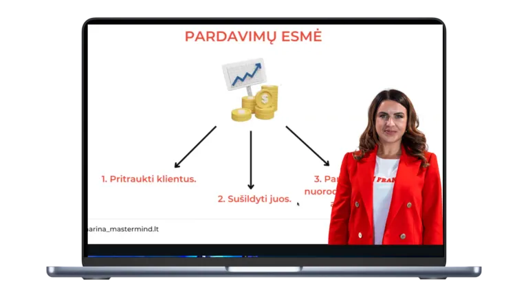 Pardavimai per socialinius tinklus – internetinių mokymų įrašai