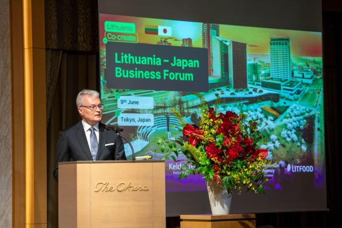 Prezidentas ragina Japonijos verslą investuoti į Lietuvos išmaniųjų technologijų sektorių