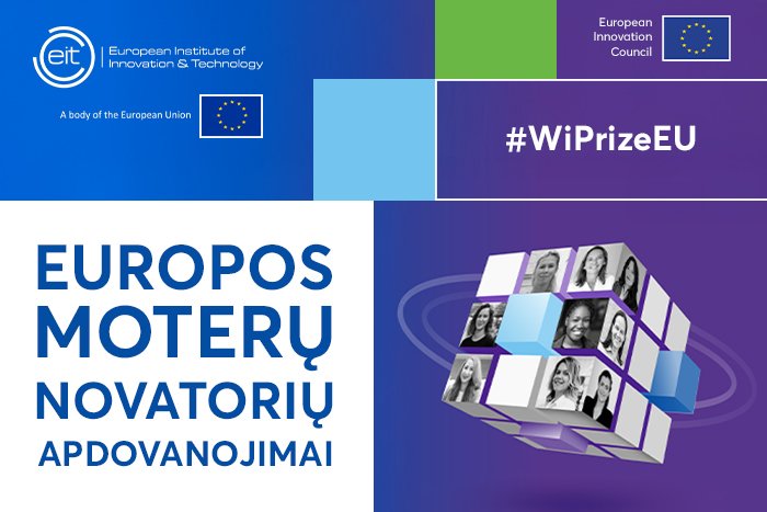 PRASIDEDA PARAIŠKŲ PRIĖMIMAS 2026 M. MOTERŲ NOVATORIŲ APDOVANOJIMAMS!