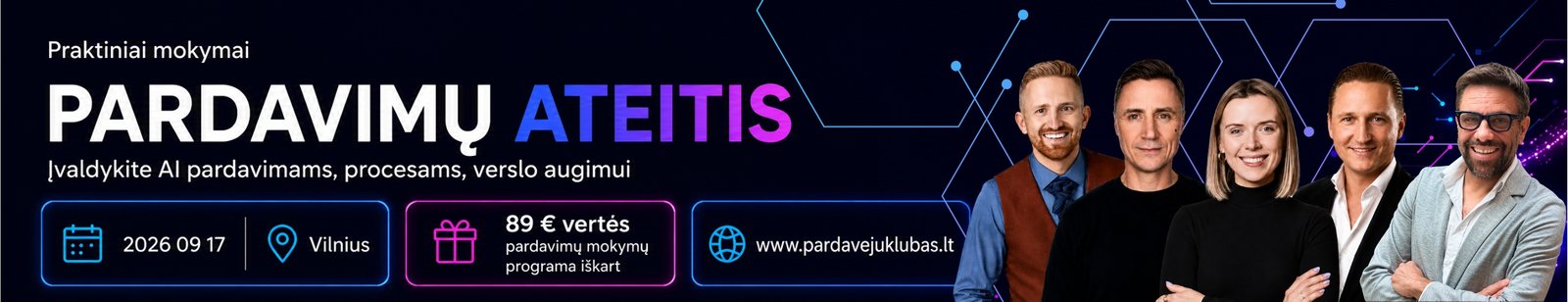 Pardavimu ateitis